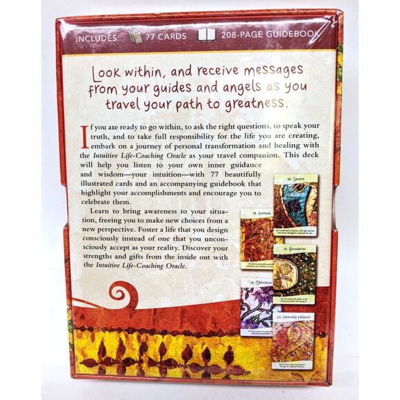 Tarot Oracle Intuitive Life Coach Card Set - New Unopened. - Picture 3 of 5
